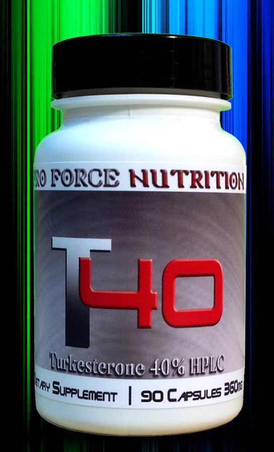 T40 TURKESTERONE XTREME Bodybuilding Supplements MMA UFC Jiu Jitsu Performance - Image 2 of 3