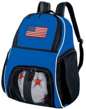 USA SOCCER Ball Bag or USA Volleyball Backpack -BEST SOCCER GEAR BAGS 