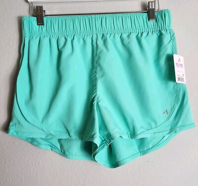 Alive Magnetics Womens Aqua Running Shorts-Size M (NWT)