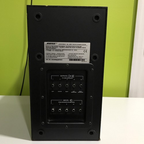 Bose Acoustimass 600 Heimkino Lautsprechersystem nur Subwoofer - Bild 3 von 13