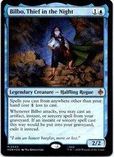 Bilbo, Thief in the Night 33 Mythic The Hobbit Magic: The Gathering Foil NM
