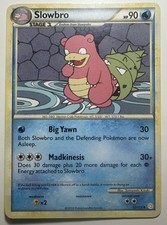 Slowbro - 52/123 - Uncommon - Pokémon TCG Heartgold & Soulsilver MP