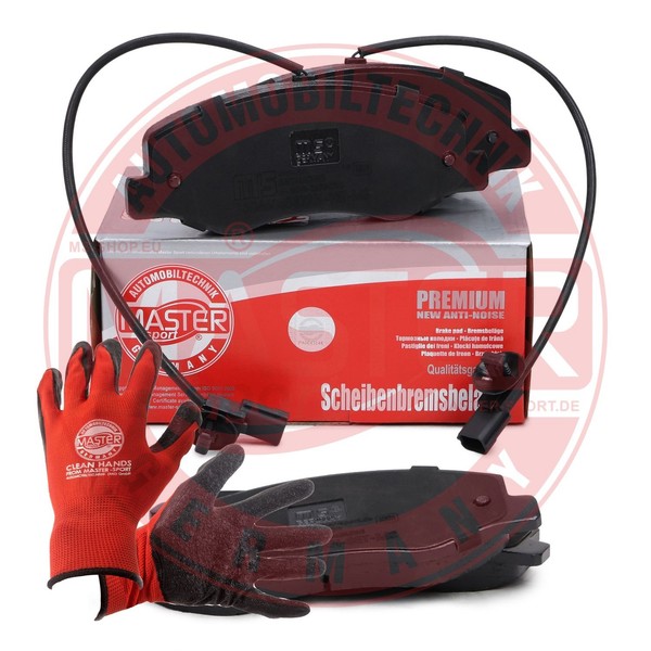 Master-Sport BremsbeläGe Bremsbelegsatz Hinten FüR Renault Master III Kasten FV-image