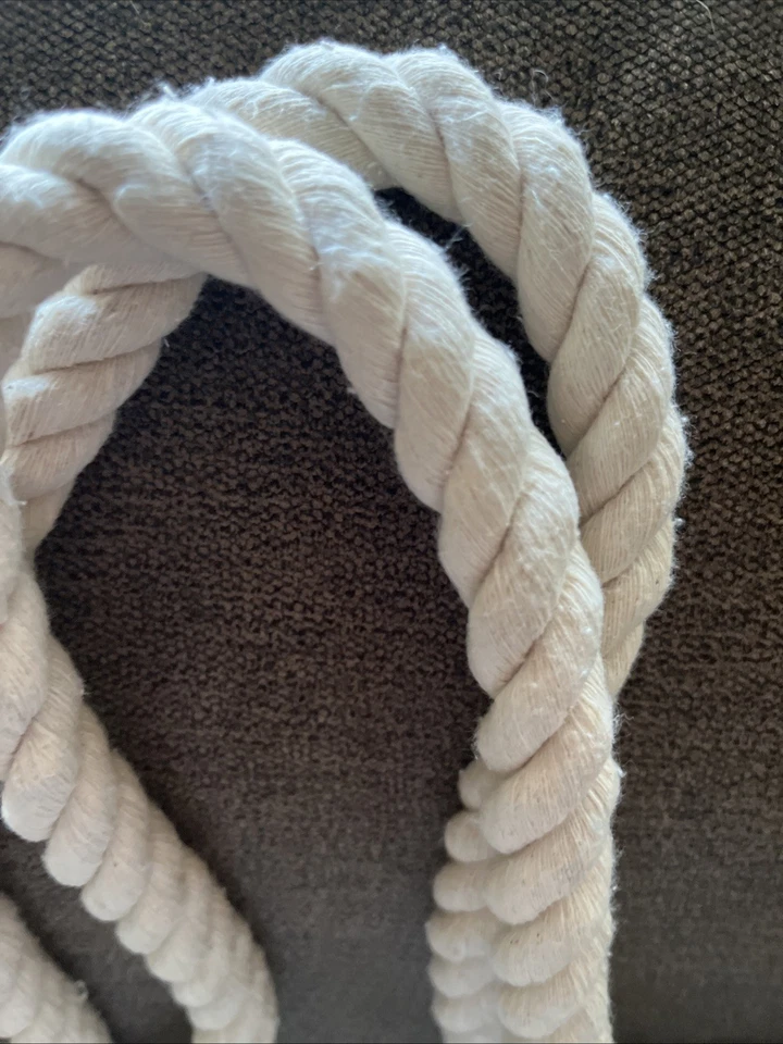 Bolso de Mano de Playa Saks Fifth Avenue Doble Asa Cuerda Paja Nuevo sin Etiquetas Foto 3 de 4