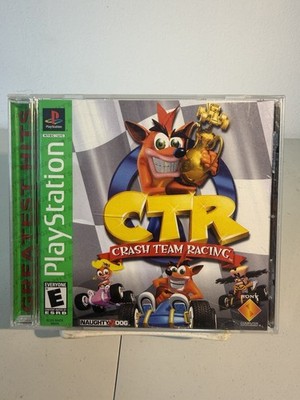 CTR Crash Team Racing (Greatest Hits) (Sony PlayStation 1, 1999) Complete CIB