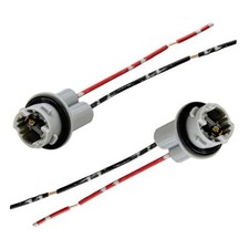 2PCS T15 Bulb Socket Pigtail Wiring Harness Adapter, 912 920 921 Pre-Wire
