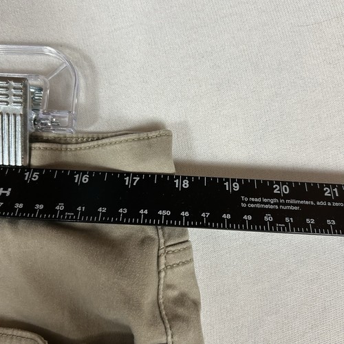 Lucky Brand 121 Slim Fit Straight Khaki Pants Mens 34x30 Brown Casual Mid Rise - Picture 13 of 17