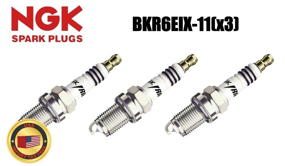 NGK Spark Plug For Honda Acty HA6 HA7 99/11-10/8 Iridium IX Plug 3 Set E07Z