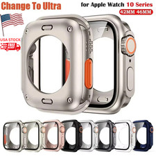 Full Cover Case Screen Protector For Apple Watch Series 11 10 9 8 7 6 SE 42/46mm