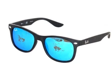 Ray-Ban Jr Kids Sunglasses Frames RJ 9052S Black (Scratched Lenses) w/ Case!