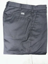 Cintas Men’s Work Pants 30x32 Black Comfort Flex Uniform Slacks NWT