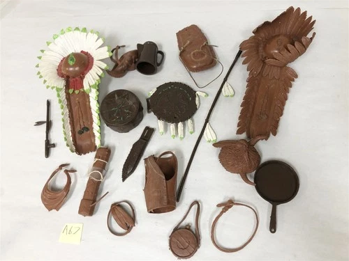 1960s MARX JOHNNY WEST INDIAN ACCESSORIES LOT #67