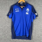 North Melbourne Kangaroos Jersey Mens M Blue AFL Jumper Guernsey Canterbury Z96