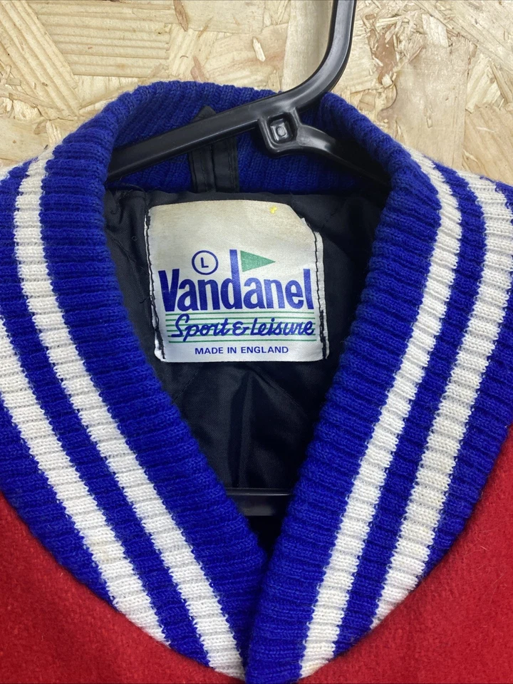 Vintage Arena Essex Speedway Hammers Varsity Jacket By Vandanel Large - Image 4 of 4