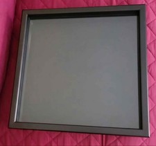13"  13"  2 1/8" Black Shadow Box Frame Display Scrapbooking Wall Hanging