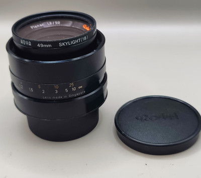 Rollei HFT Planar 50mm f1.8 Prime Manual Focus Objektiv