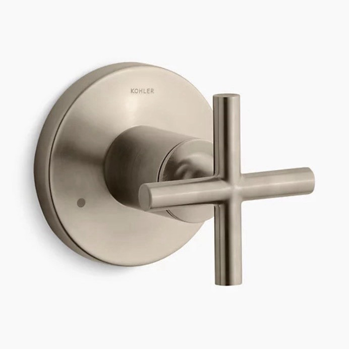 Kohler Purist Transfer Valve Trim Vibrant Brushed Bronze T14491-3-BV