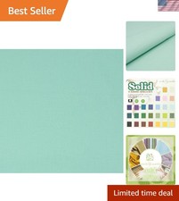100 Cotton Solid Fabric 44" Wide - Perfect for Quilting and Crafts