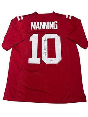 Eli Manning Signed New York Giants Custom Jersey Steiner Authenticated