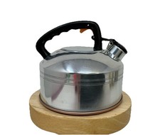 Vintage West Bend Mini Singing Tea Kettle 4" Diameter Child s Toy Playhouse