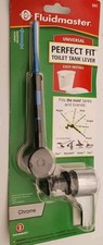 Fluidmaster PERFECT FIT Toilet Tank Lever CHROME 641 NEW Sealed Package