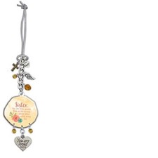 Car Charm-Sister, One Size, Multicolored