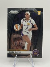 Rickea Jackson 2024 Panini Prizm WNBA #60 Rookie Trading Card Los Angeles Sparks