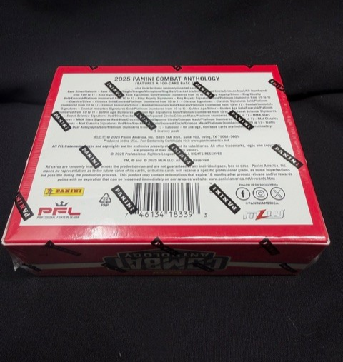 パニーニ  PFL セット販売 2025 Panini Combat Anthology PFL Factory Sealed Hobby Box 2