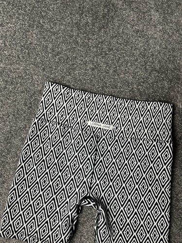 Lorna Jane Rally Rib Seamless Bike Shorts Womens Small Grey Booty Tight Ladies - Picture 3 of 10