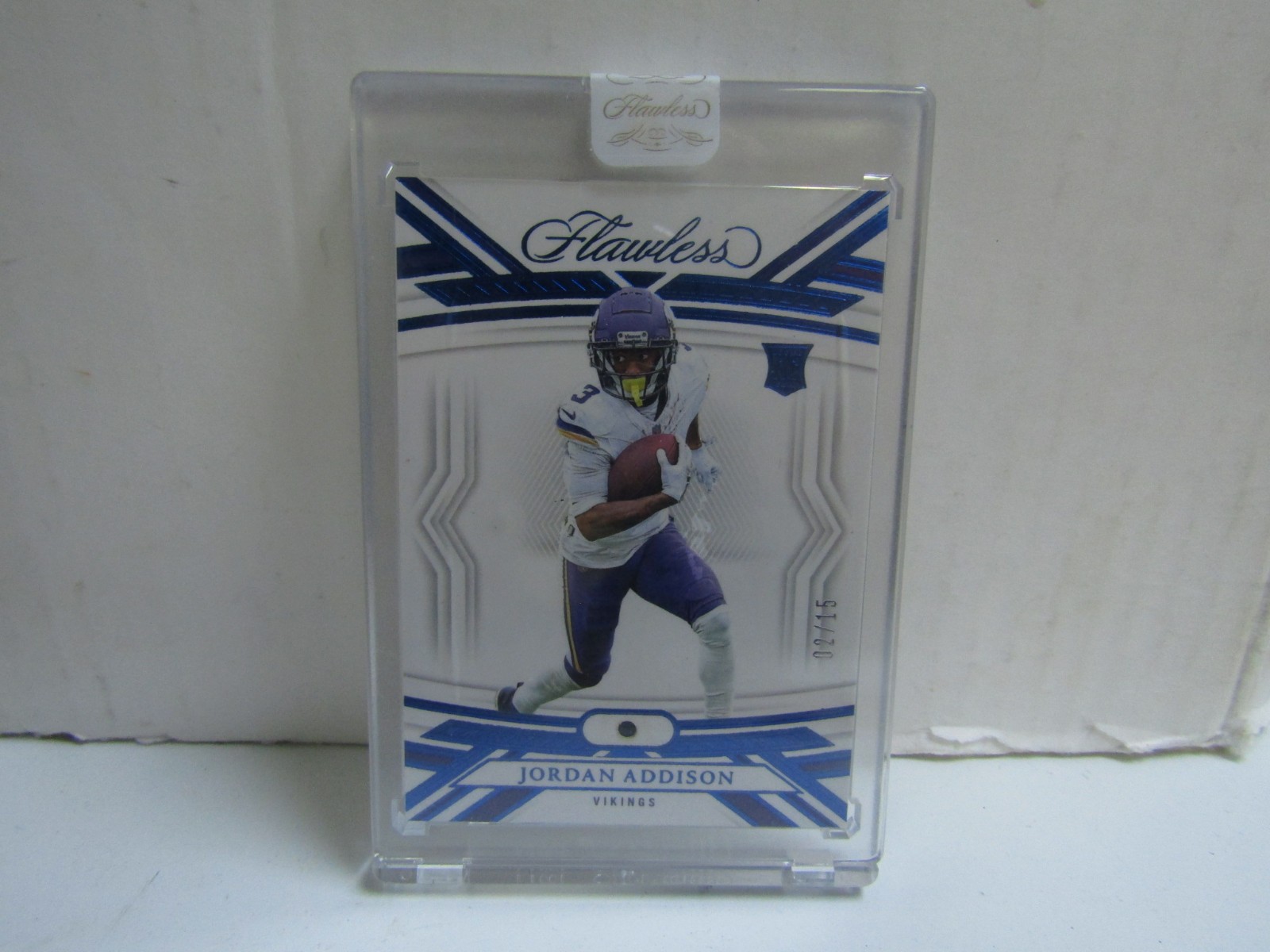 Jordan Addison Panini Flawless #102 Sapphire