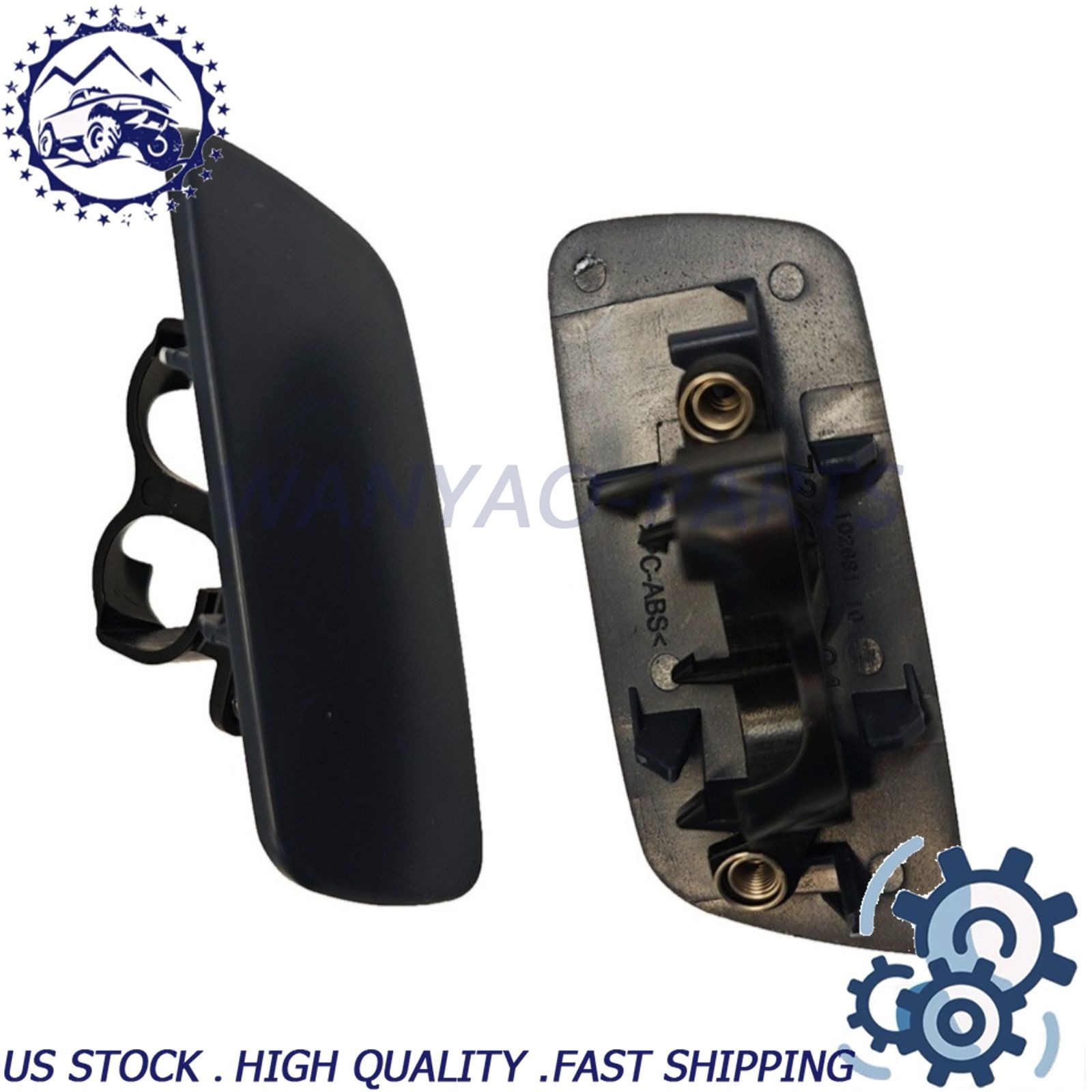For 10-18 Rolls-Royce Ghost Pair Headlamp Washer Cover Front LH RH 61677244959