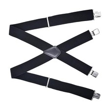 CLUB BOLLYWOOD  Men  s Casual Suspenders Elastic Adjustable Strap Trouser Braces