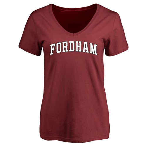 Damen-T-Shirt weinrot Fordham Rams Everyday