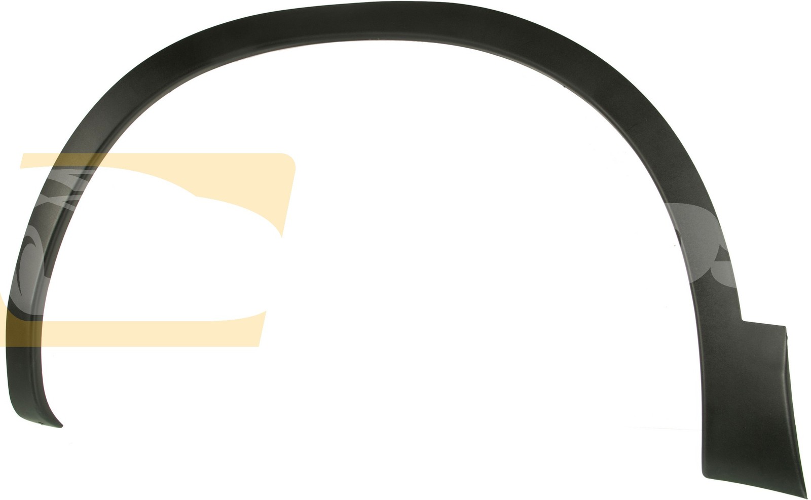 Bandeau d'aile avant gauche Nissan Qashqai 2007-2014 en ABS texturé anti-UV
