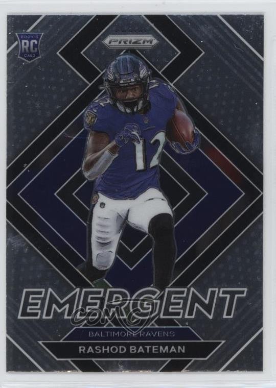 2021 Panini Prizm Emergent Rashod Bateman #E-10 Rookie RC 1md7