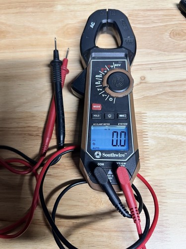Southwire 21510N Deluxe AC CATIII 600V 400-Amp Clamp Meter