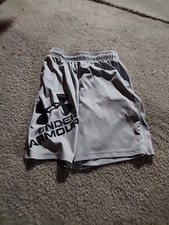 Gray Underarmor Kids Shorts