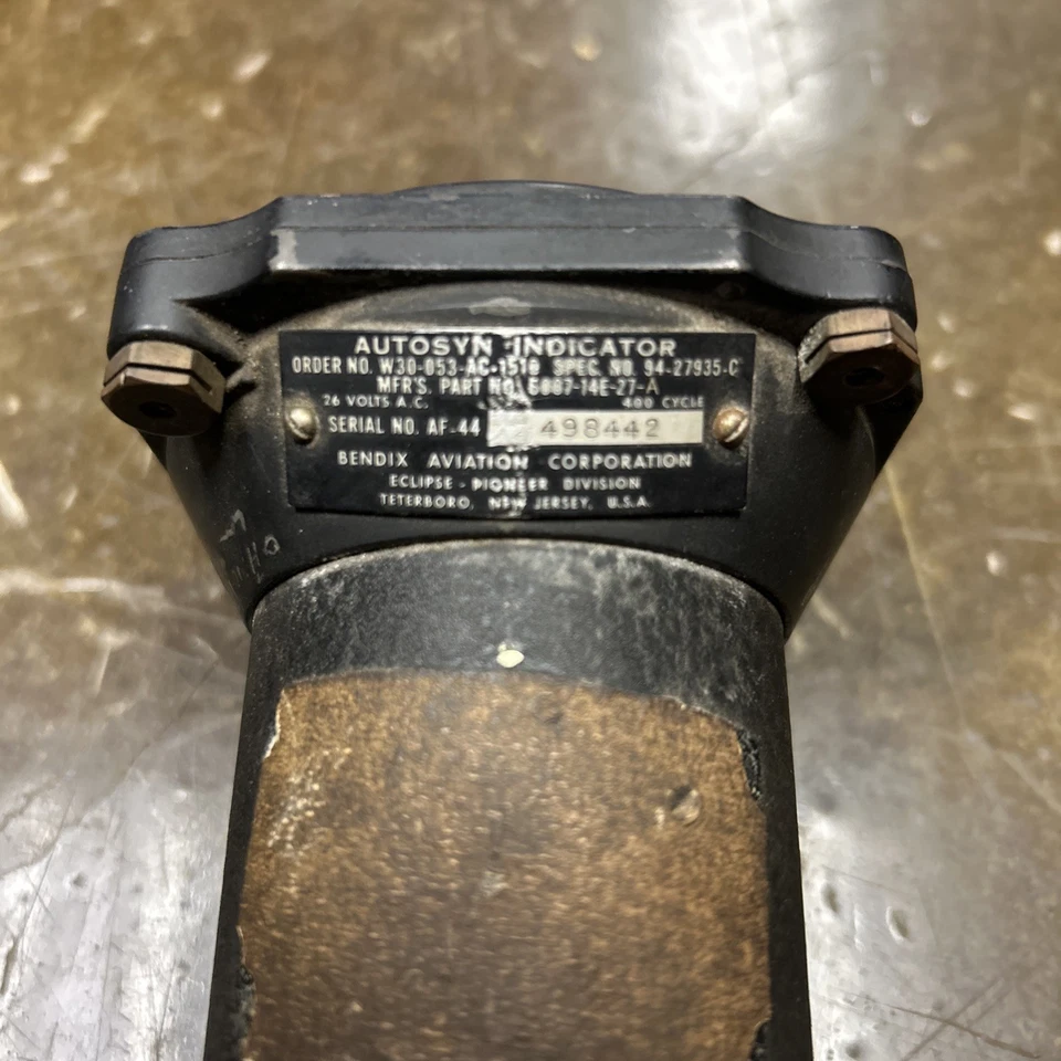 Bendix Aviation Corporation Flap Position 自动太阳指示器 — 第 4/4 张图片