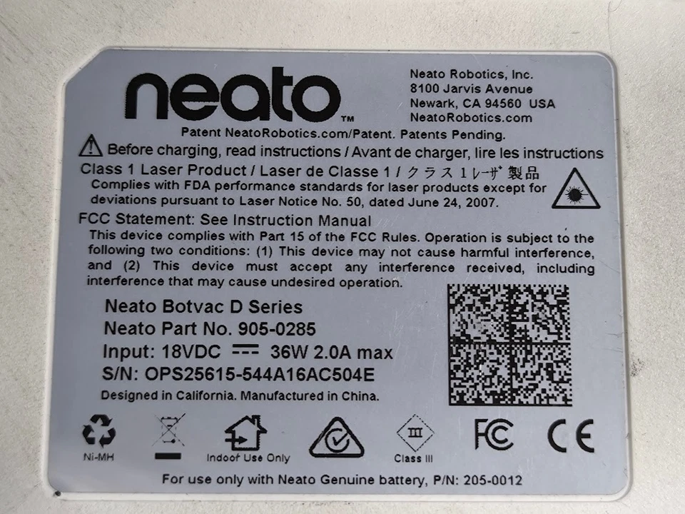 Neato Botvac D Serie Roboterstaubsauger - Für Teile, Nicht Funktionierend - Bild 2 von 4