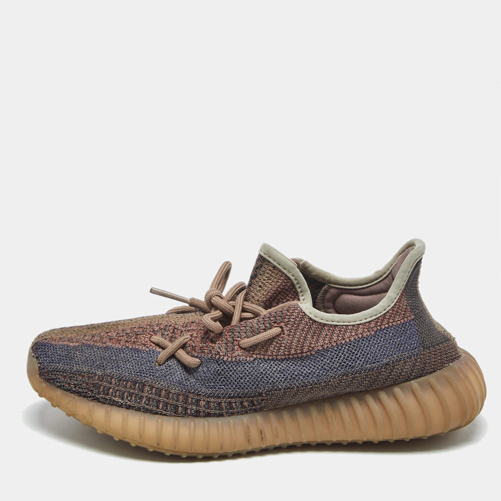 Yeezy x Adidas Multicolor Knit Fabric Boost 350 V2 Fade Sneakers Size 40