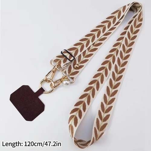 1Pcs Adjustable Mobile Phone Rope Universal Cell Phone Lanyard Women - Photo 18 sur 18