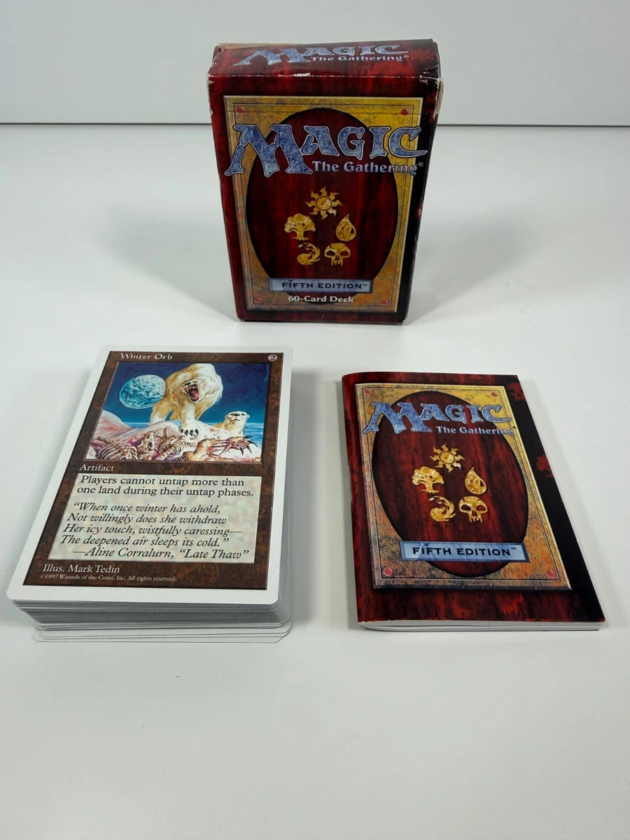 マジック：ザ・ギャザリング MAGIC the gathering FIFTH EDITION magic the gathering 5th edition products for sale | eBay