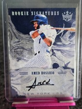 2018 Diamond Kings DK Rookie Signatures Holo Silver /49 Amed Rosario Auto RC