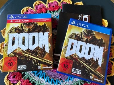 PS4 Playstation 4 Spiel Doom UAC Pack (Ohne Aufnäher)