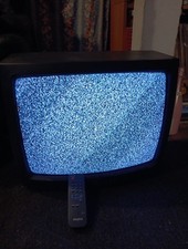 Admiral 19 Color Retro Gaming CRT TV Working VG With Remote Coax Input Vintage