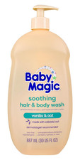 Baby Magic Soothing Hair  Body Wash, Vanilla  Oat, 30 Fl Oz