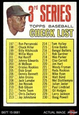 1967 Topps #191 Willie Mays Checklist 3 TOM Giants HOF VARIATION 6.5 - EX/MT+