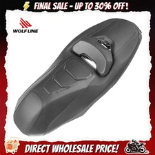 WOLFLINE Comfort Dual Seat for Yamaha XMAX 300 2017-2022 Black Cushion