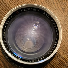 Schneider Kreuznach Retina Longar Xenon 80mm f4 Lens For Kodak Retina - W/Case