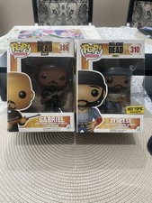 Funko Pop! The Walking Dead Tyreese Williams (Bitten Arm) #310 & Gabriel #386